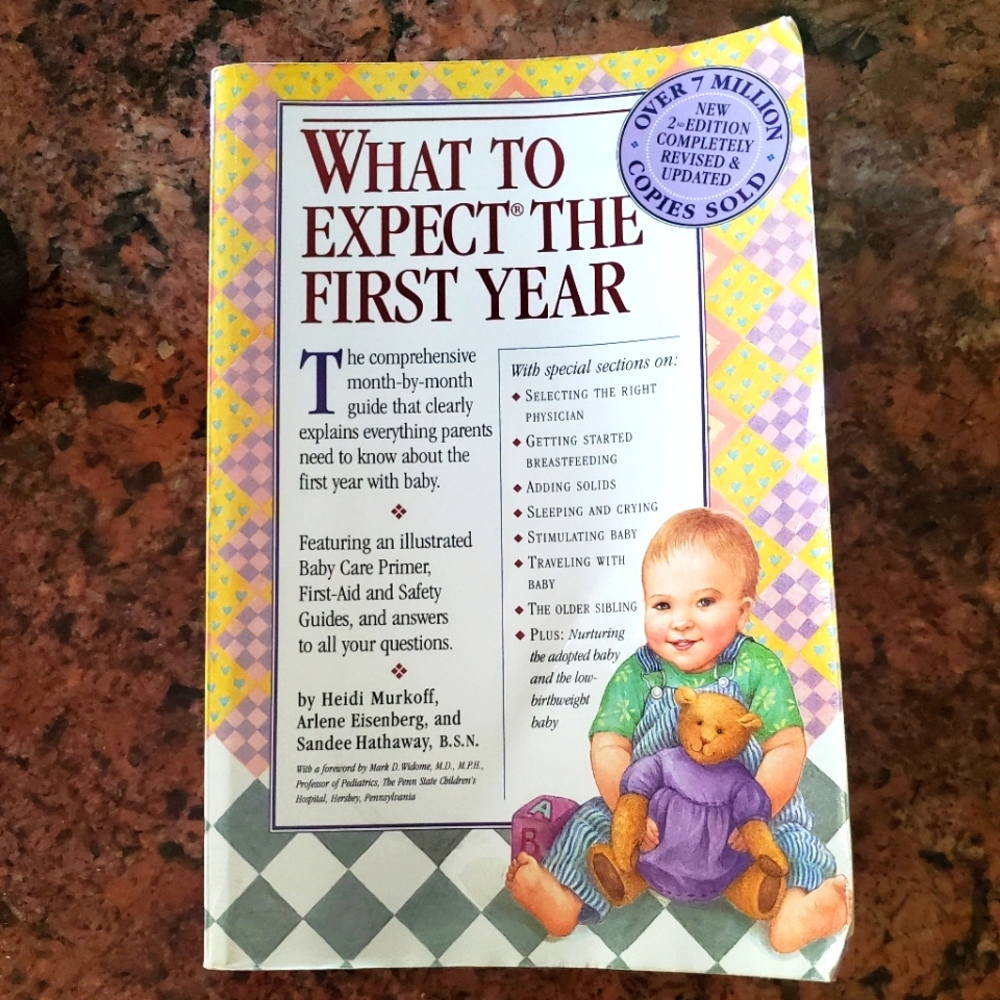 💠3/$21💠 Parenthood book for babies 1st year